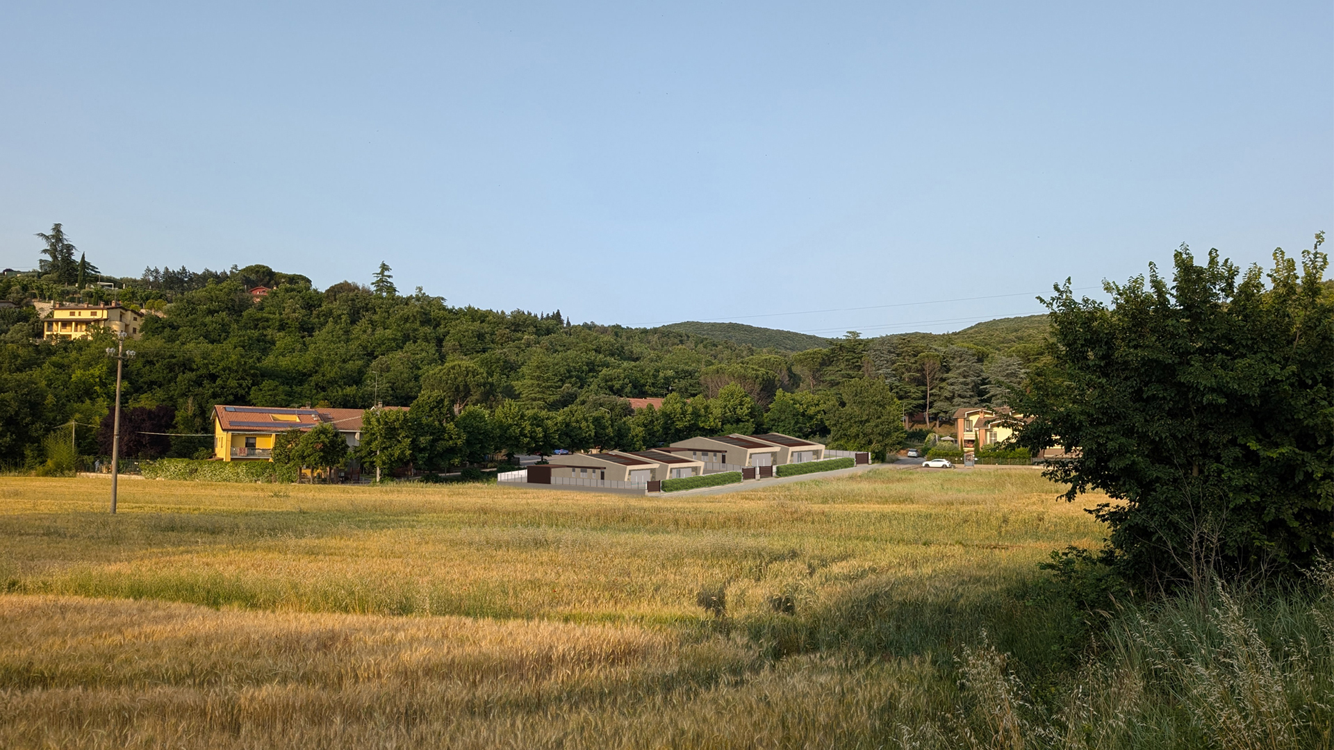 Vista panoramica lotto Migiana
